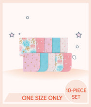 Load image into Gallery viewer, Gerber 10-Pack Girls Princess Washcloths have one size only