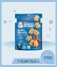 Load image into Gallery viewer, Gerber Animal Crackers Cinnamon Graham 170g Pouch is for kids over 1 year old