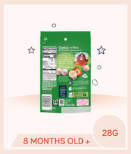 Load image into Gallery viewer, Nutrition facts and product info of Gerber Organic Yogurt Melts Banana Strawberry 28g Pouch