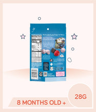Load image into Gallery viewer, Nutrition facts and product info of Gerber Yogurt Melts Mixed Berries 28g Pouch