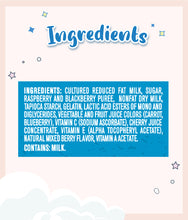 Load image into Gallery viewer, Ingredients of Gerber Yogurt Melts Mixed Berries 28g Pouch