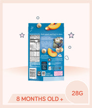 Load image into Gallery viewer, Gerber Yogurt Melts Peach 28g Pouch with nutritional facts and info