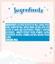 Load image into Gallery viewer, Ingredients of Gerber Yogurt Melts Peach