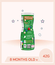 Load image into Gallery viewer, Product info of Gerber Organic Puffs Fig Berry 42g Canister