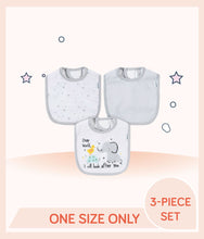 Load image into Gallery viewer, Designs of Gerber 3-Pack Baby & Toddler Neutral Baby Animals Bibs
