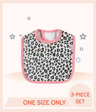 Load image into Gallery viewer, Gerber Girls Leopard Bibs