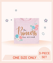 Load image into Gallery viewer, Close up of princess themed art onesies design