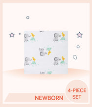 Load image into Gallery viewer, White clothing with allover baby animal print