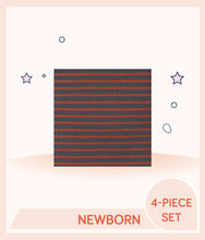 Load image into Gallery viewer, Close up of gray orange stripes design