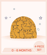 Load image into Gallery viewer, Yellow colour Gerber Baby Boys Fox Cap design