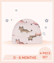 Load image into Gallery viewer, Gerber Baby Girls Leopard Cap design