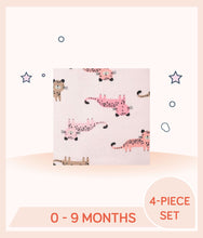 Load image into Gallery viewer, Close up of overall leopard print design