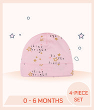 Load image into Gallery viewer, Gerber Baby Girls Princess Cap with text and star design