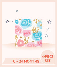 Load image into Gallery viewer, Close up of bodysuit design with allover floral print