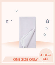 Load image into Gallery viewer, Striped design of Gerber Girls Bunny Ballerina Flannel Receiving Blanket