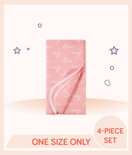 Load image into Gallery viewer, Pink coloured Gerber Girls Bunny Ballerina Flannel Receiving Blanket