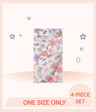 Load image into Gallery viewer, Flower design of Gerber Girls Bunny Ballerina Flannel Receiving Blanket