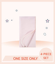 Load image into Gallery viewer, Pink coloured design of Gerber Girls Princess Flannel Receiving Blankets