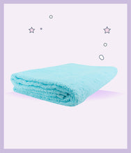 Load image into Gallery viewer, Blue colour Adult Cotton Bath Towel