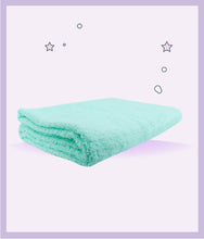 Load image into Gallery viewer, Green colour Adult Cotton Bath Towel