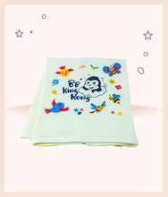 Load image into Gallery viewer, Yellow colour Kids Bath Towel with Graphic Print
