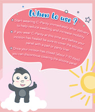 Load image into Gallery viewer, Usage info for Upspring C-Panty Classic Waist Postpartum Compression Underwear