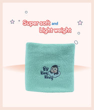 Load image into Gallery viewer, Green Kids Cotton Bath Towel is super soft and light weight