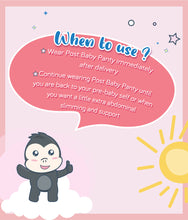 Load image into Gallery viewer, Usage info for Upspring Post Baby High Waist Postpartum Compression Underwear