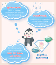 Load image into Gallery viewer, Sphingomyelin, phospholipids, DHA, AA, Lutein and Choline supports body growth and cognitive development