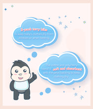 Load image into Gallery viewer, Gerber 3-Pack Girls Bunny Terry Bibs soft and absorbent to keep clothing dry