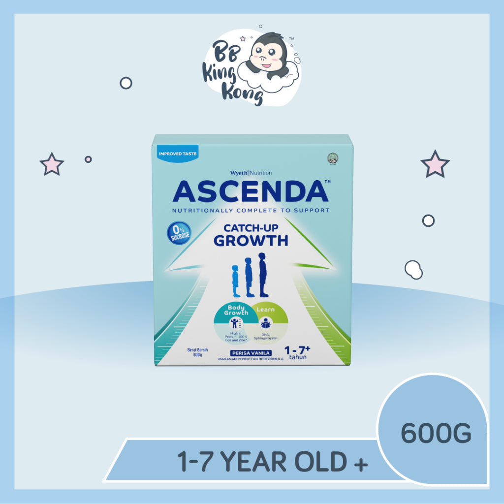 BB King Kong Ascenda 600g is for children aged 1-7 years old