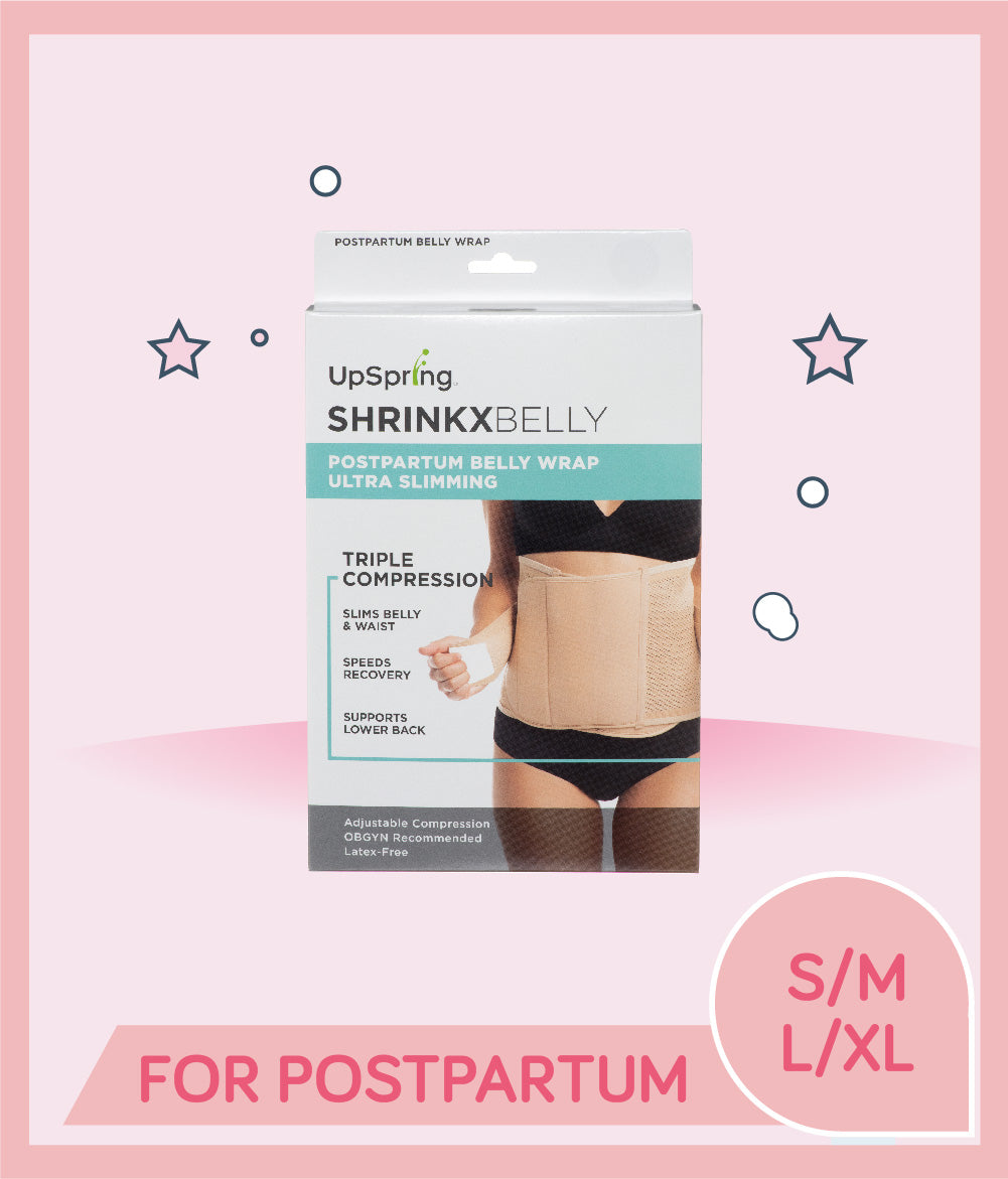 Upspring Shrinkx Belly Postpartum Belly Wrap for postpartum usage