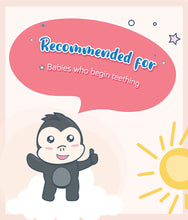 Load image into Gallery viewer, Gerber Teethers Mango Raspberry recommended for babies who begin teething