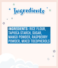 Load image into Gallery viewer, Ingredients of Gerber Teethers Mango Raspberry