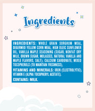 Load image into Gallery viewer, Ingredients of Gerber Lil Crunchies Vanilla Maple