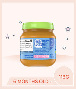 Gerber Organic Mango Apple Banana Baby Food 113g Jar