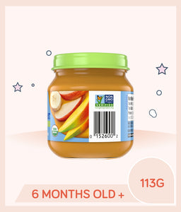 Gerber Organic Mango Apple Banana Baby Food 113g Jar