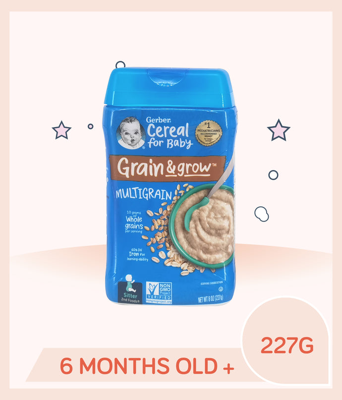 Gerber Multigrain Cereal 227g Container