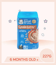 Load image into Gallery viewer, Gerber Single Grain Cereal Oatmeal 227g Container
