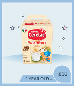 CERELAC Nutribites Rusk 6x180g