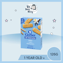 Load image into Gallery viewer, Gerber Snack Lil Biscuits 126g Box
