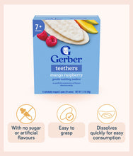Load image into Gallery viewer, Gerber Teethers Mango Raspberry 48g Box
