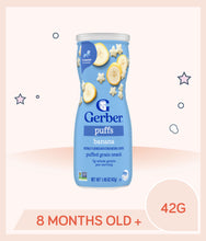 Load image into Gallery viewer, Gerber Puffs Banana 42g Canister
