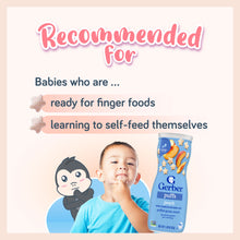 Load image into Gallery viewer, Gerber Puffs Peach 42g Canister
