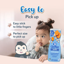 Load image into Gallery viewer, Gerber Puffs Sweet Potato 42g Canister
