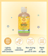 Load image into Gallery viewer, California Baby  Calendula™ Shampoo &amp; Bodywash 251ml/562ml 100% Plant-Based
