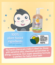 Load image into Gallery viewer, California Baby No Fragrance Super Sensitive Shampoo &amp; Bodywash 251ml/562ml 100% Plant-Based
