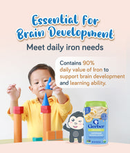 Load image into Gallery viewer, Gerber Organic Cereal Oatmeal Banana 227g Container
