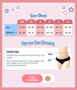 Emer Romi The Flexi Cotton Reusable Menstrual Underwear Period Panties (Day/Night Use Heavy Flow)
