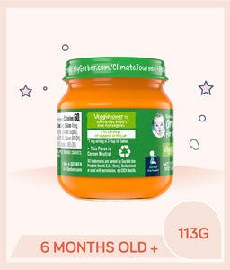 Gerber Organic Sweet Potato Apple Carrot & Cinnamon Jar